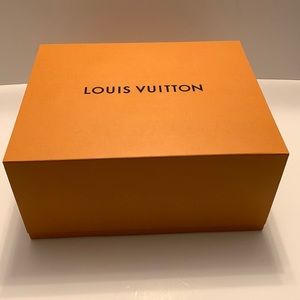 Louis Vuitton Empty XL Gift Storage Box Holiday Wrapping